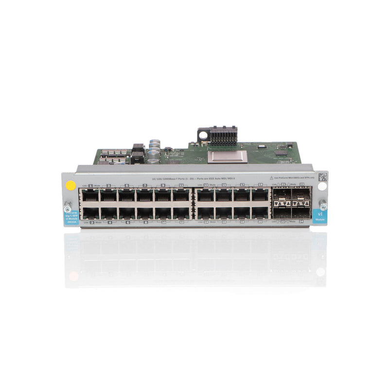 HP Enterprise Netzwerkerweiterung – 20 Gigabit-Ports, 4 SFP-Steckplätze