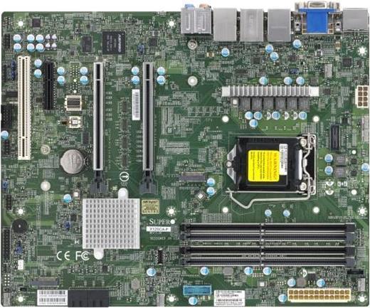 SUPERMICRO ATX-Motherboard – USB-C, Gigabit LAN