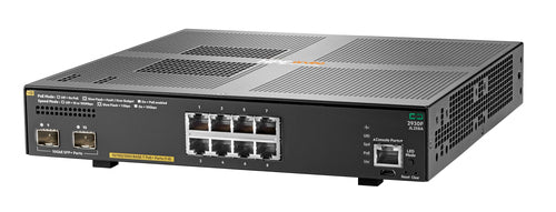 HP Enterprise Netzwerk-Switch – 8 Anschlüsse, PoE+, stapelbar