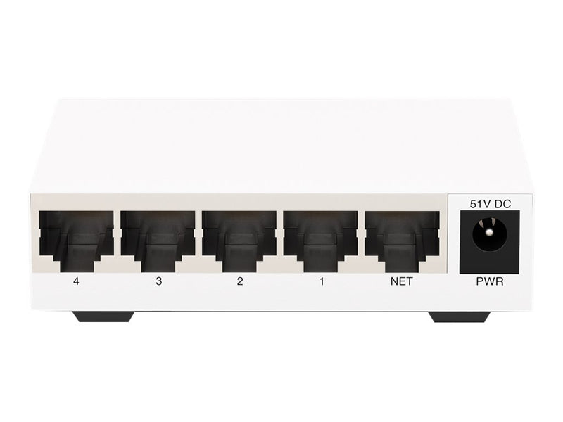 Axis PoE Netzwerk-Switch – Einfacher Anschluss für 4 Kameras