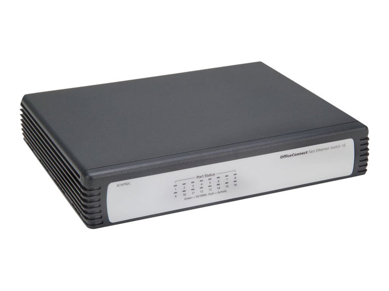 HP Enterprise Desktop Switch – 16 Anschlüsse, einfache Einrichtung