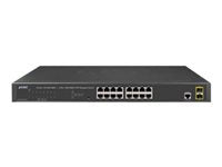 PLANET 16-Port Gigabit Switch – für schnelles Netzwerkmanagement