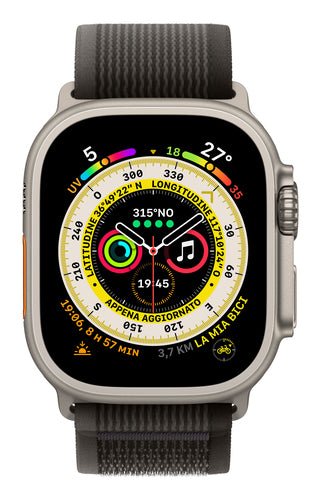 Apple Watch Ultra – GPS, Mobilfunk, robustes Titan-Gehäuse