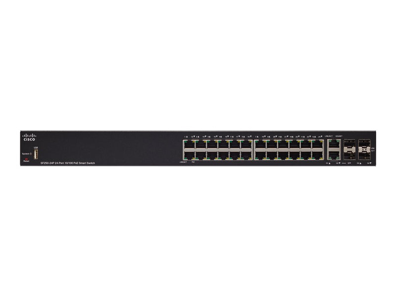 Cisco Smart Switch – 24 Ports, PoE+ für einfache Netzwerke