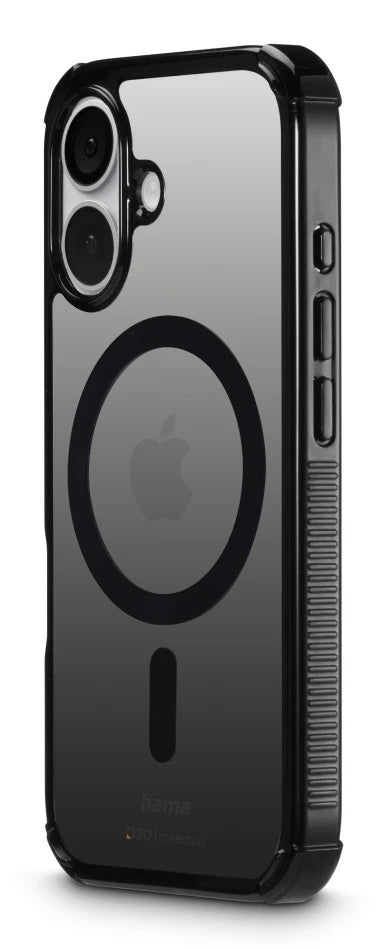 HAMA Handyhülle für iPhone 16 – Robuster Schutz, schwarz