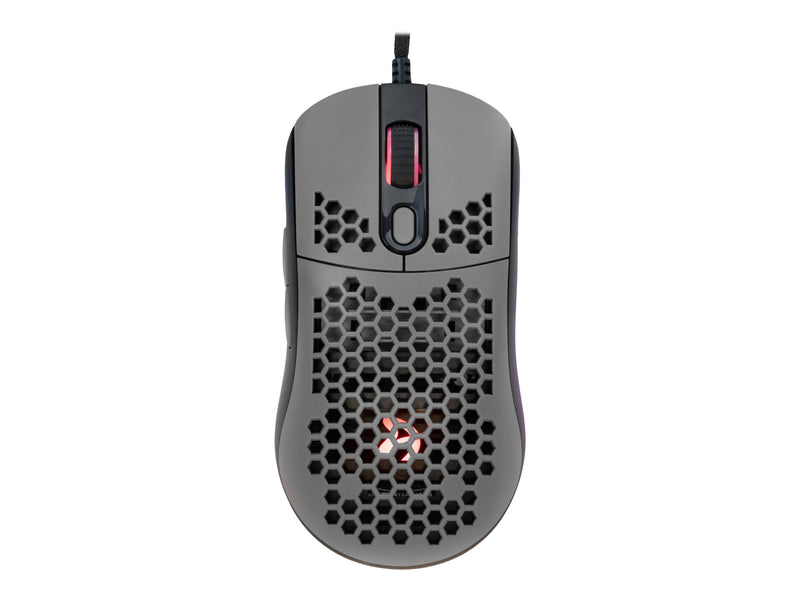 Arozzi Gaming-Maus – Leicht, 7 Tasten, USB-Anschluss