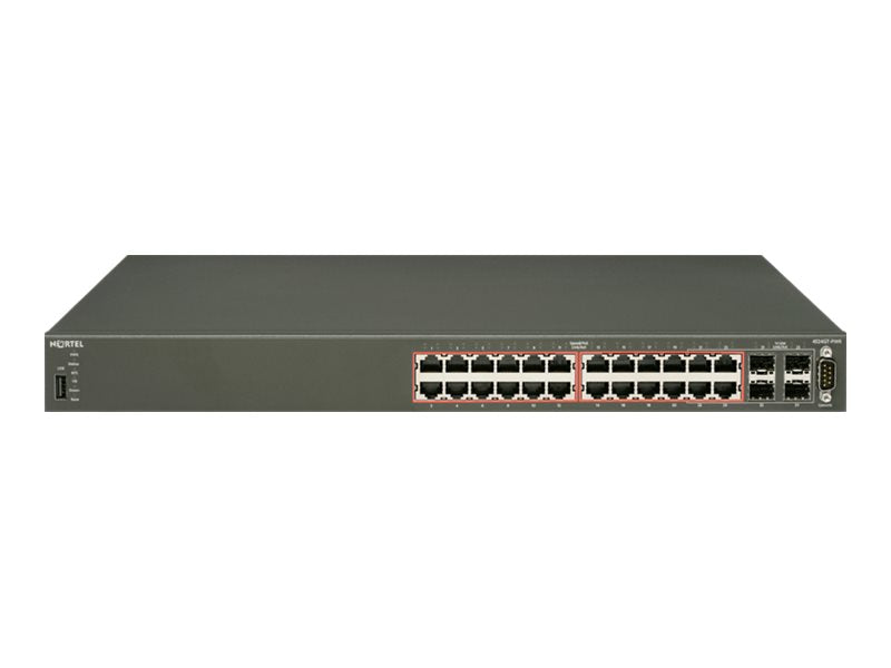 Avaya Ethernet-Switch – 24 Ports, PoE für einfache Netzwerkverbindungen