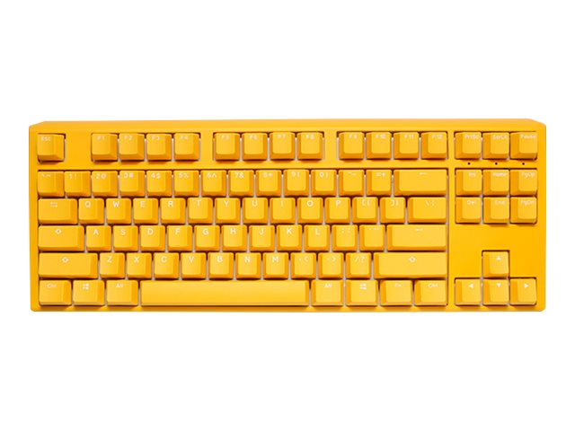 DUCKYCHANNEL Gaming-Tastatur – Leise Tasten, RGB-Beleuchtung