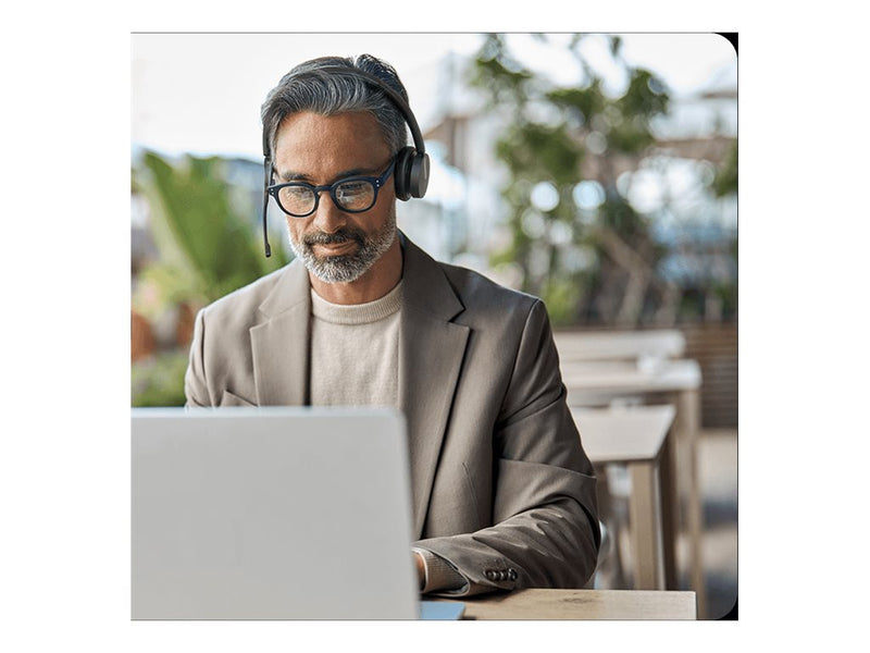 Yealink WH64 Headset – Kabellos mit DECT & Bluetooth, inkl. Ladestation