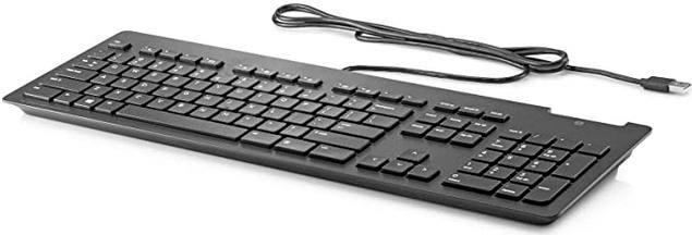 HP USB Slim Smartcard Tastatur – Kabelgebunden, volle Größe