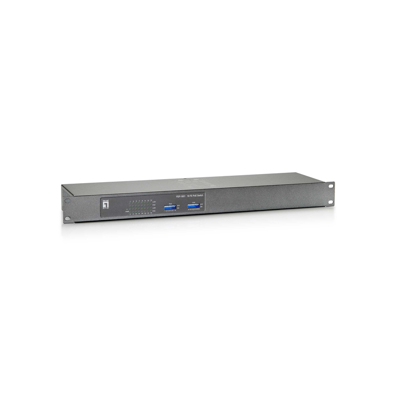 LevelOne 16-Port PoE Switch – Für effizientes Netzwerkmanagement