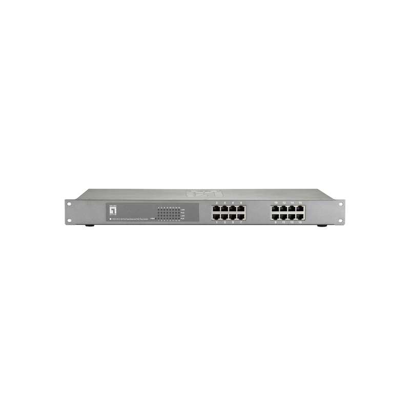 LevelOne 16-Port Ethernet Switch – Stromversorgung über Netzwerk