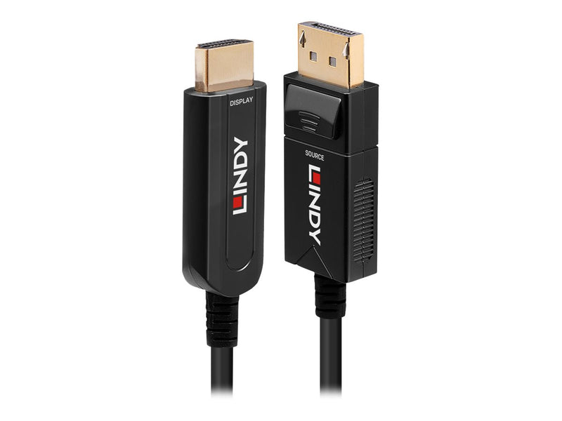 Lindy Adapterkabel – 40m, DisplayPort zu HDMI, 4K Unterstützung