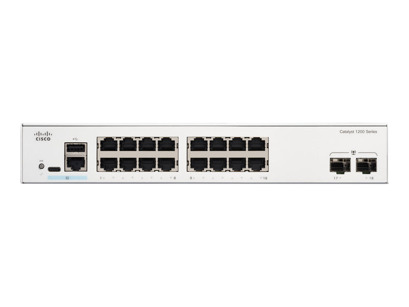 Cisco Netzwerk-Switch – 16 Ports, hohe Leistung für kleine Unternehmen
