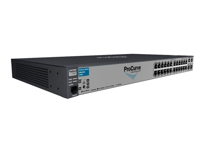 HP Enterprise Netzwerk-Switch – 24 Anschlüsse, Gigabit-Uplink