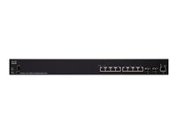 Cisco 8-Port Netzwerk-Switch – Stapelbar, 10 Gigabit