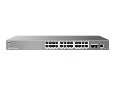 Grandstream Netzwerk-Switch – 24 Anschlüsse, PoE+ für einfache Stromversorgung