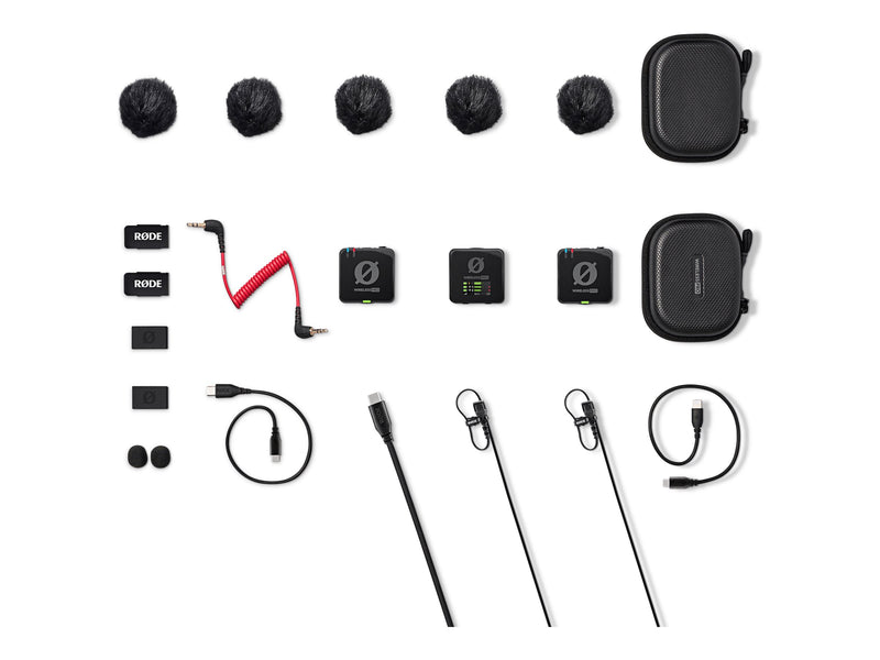 Rode Drahtloses Mikrofonsystem – Hochwertiger Klang, USB-C