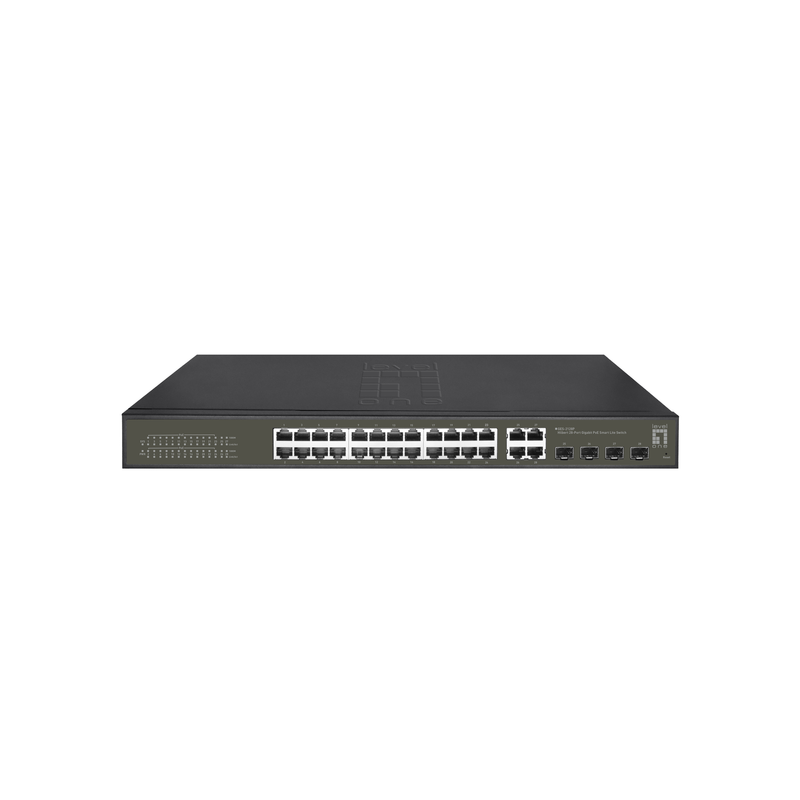 LevelOne 24-Port Switch – Stromversorgung für Netzwerkgeräte