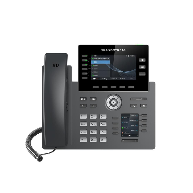 Grandstream HD IP-Telefon – Wi-Fi, 6 Leitungen