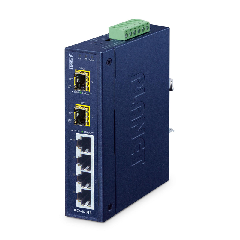 Planet Technology 4-Port Ethernet Switch – Robust und zuverlässig