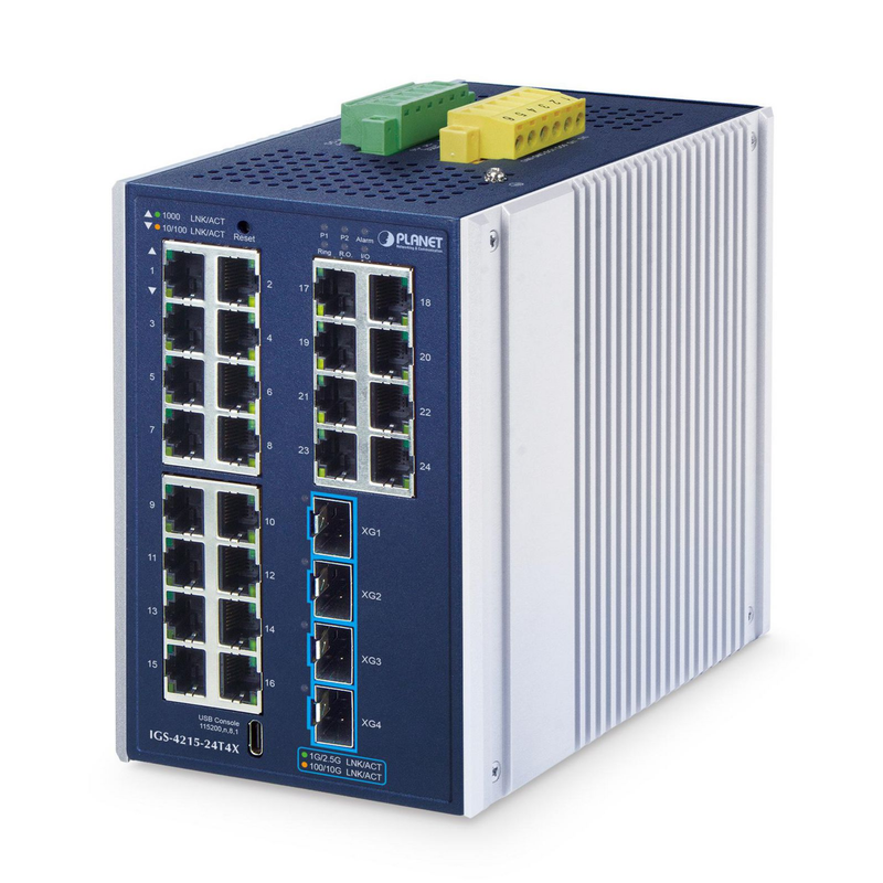 Planet Technology Managed Switch – 24 Ports für zuverlässiges Netzwerk