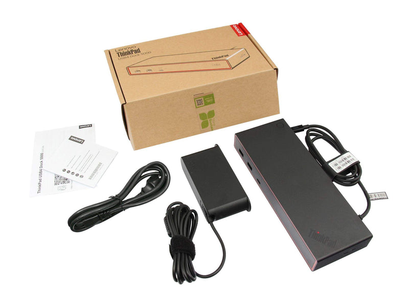 Lenovo ThinkPad USB4 Dock – Vielseitige Anschlüsse, 100W Netzteil