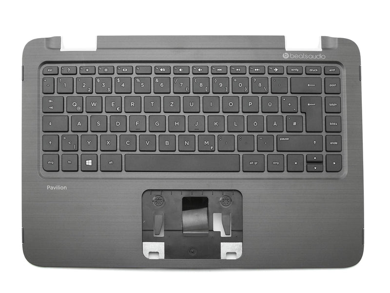 HP Laptop Topcase mit Tastatur – Deutsch, für Pavilion 13
