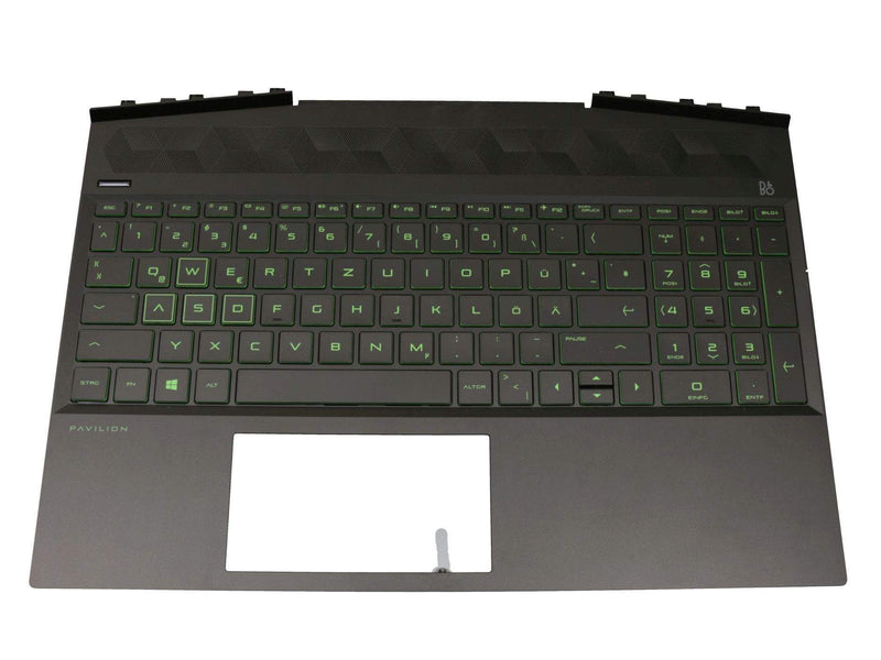 HP Laptop-Tastatur – Beleuchtet, Deutsch, für Pavilion Gaming 15