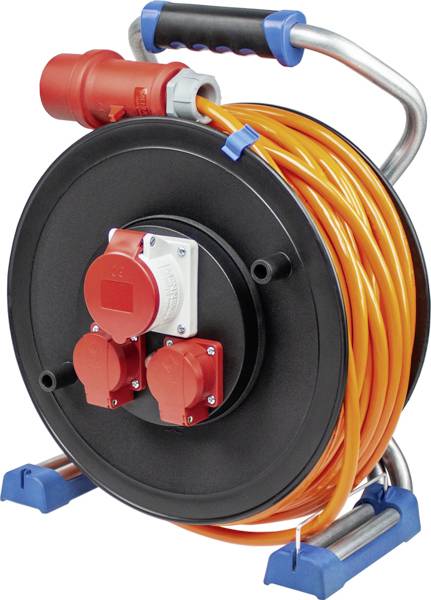 As-schwabe Kabeltrommel – 40 m, CEE-Stecker 16 A