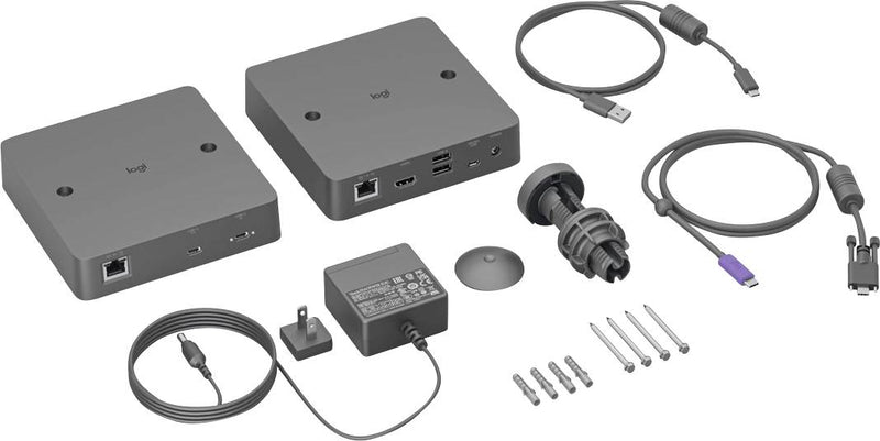 Logitech Video/Audio-Erweiterung – USB-C, bis zu 100 m