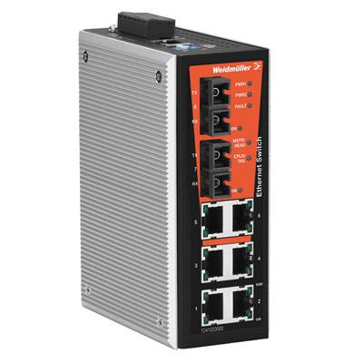 Weidmüller Industrieswitch – 6 Ethernet-Ports, Managed