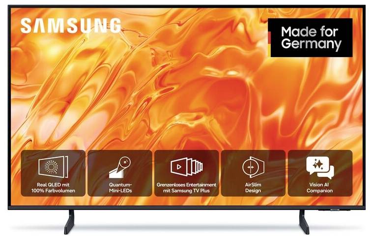 Samsung 43" 4K Smart-TV – HDR, Sprachsteuerung