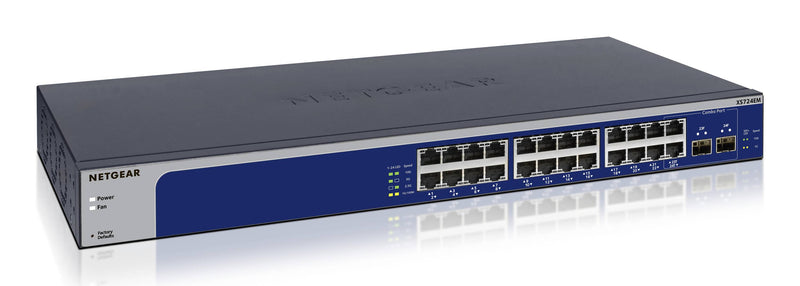 Netgear Netzwerk-Switch – 28 Anschlüsse, 10 Gigabit Ethernet