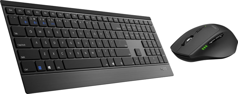 RAPOO Kabelloses Deskset – Ultraflach, für flexibles Arbeiten