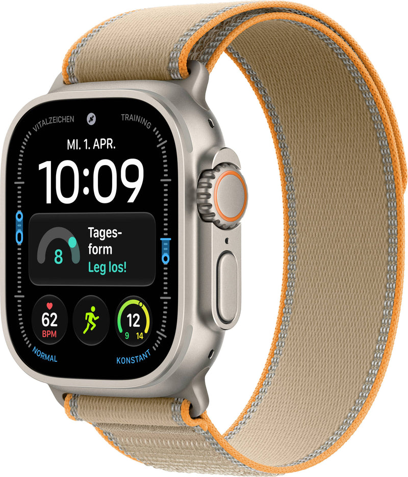 Apple Watch Ultra – Titan-Gehäuse, Mobilfunkfähig