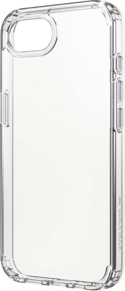 BLACK ROCK iPhone 16e Hülle – Transparent, robuster Schutz