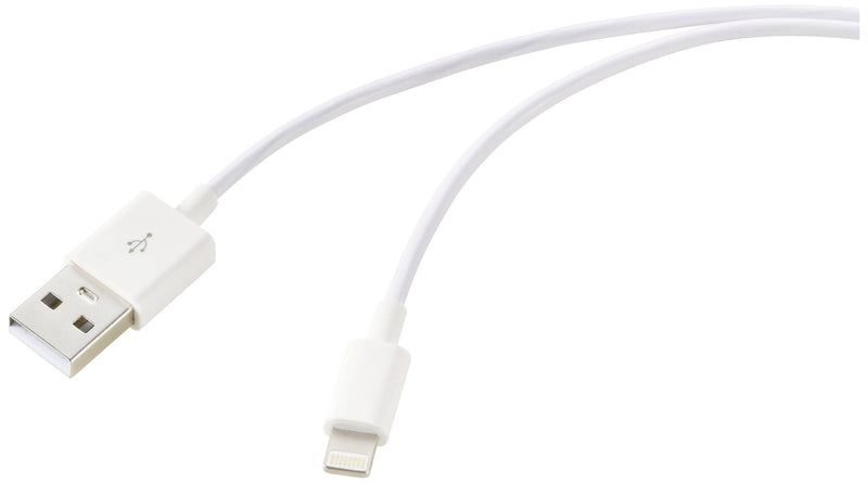 Conrad Renkforce USB-Kabel – 3 m, USB-A zu Lightning