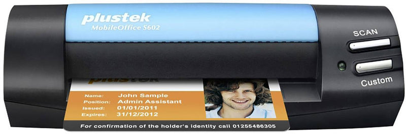 Plustek MobileOffice Dokumentenscanner – Tragbar, USB-Anschluss
