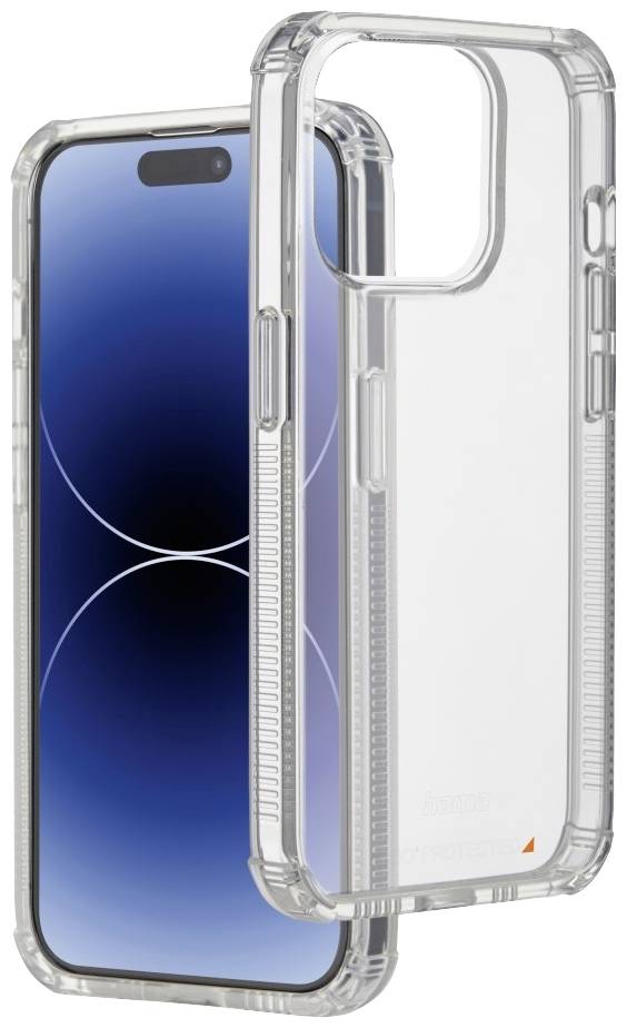 HAMA Handy-Schutzhülle – Transparent, Schutz für iPhone 15 Pro