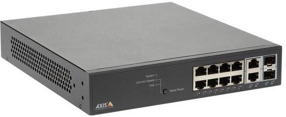 Axis 8-Port PoE+ Netzwerk-Switch – leise, ideal für Büros
