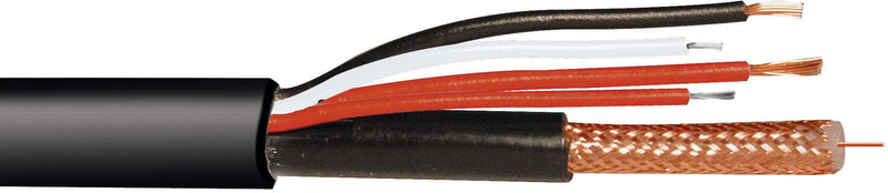 ABUS Video Triplex Kabel – Kombiniertes Video- und Stromkabel, 250m