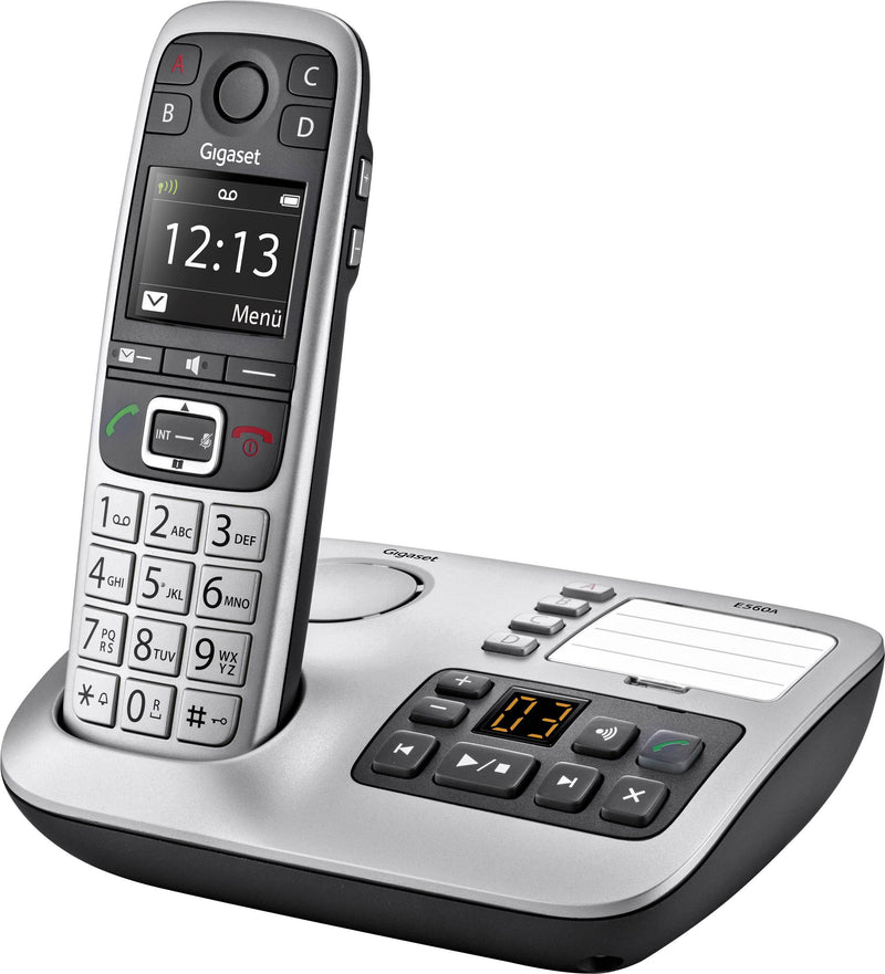 Gigaset Schnurlostelefon – Einfaches Seniorentelefon mit Anrufbeantworter