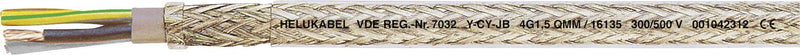 Helukabel Steuerleitung – 4-adrig, 2.5 mm², transparent