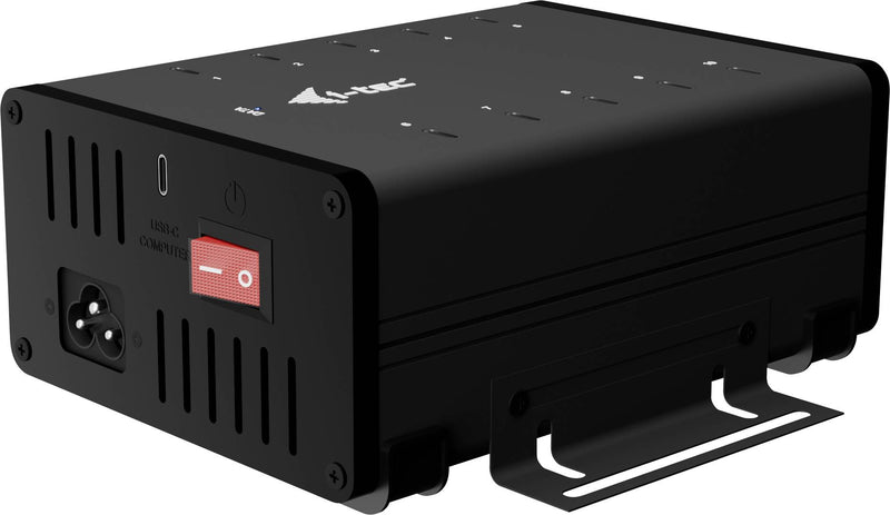 I-tec USB-Hub – 10 Anschlüsse, schnelles Laden und Datenübertragung