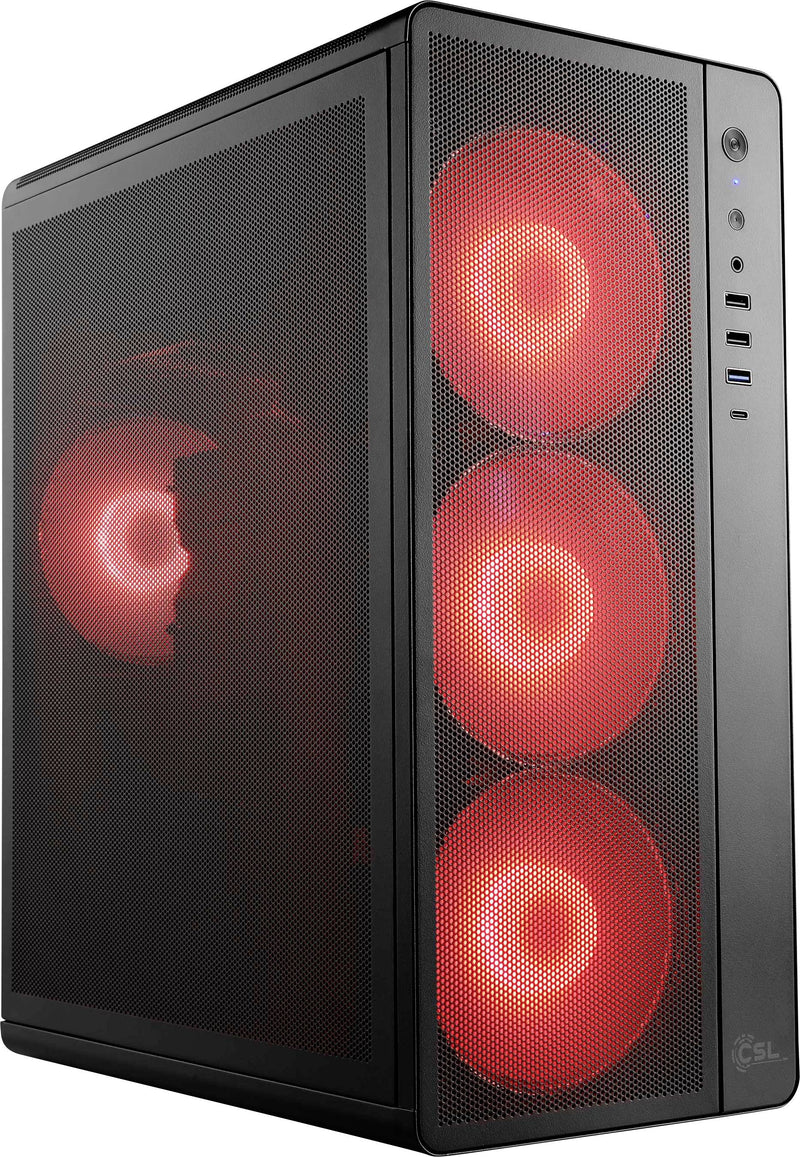 CSL COMPUTER Gaming-PC – Ryzen 5, 16 GB RAM, 1 TB Speicher