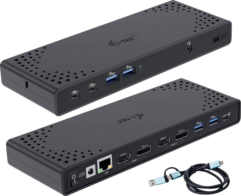 I-tec Dockingstation – USB-C, Thunderbolt 3, Dual 4K-Display