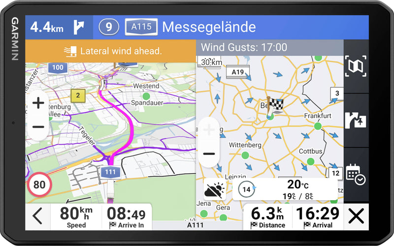 Garmin LKW-Navigationsgerät – Großes Display, Europa-Karten