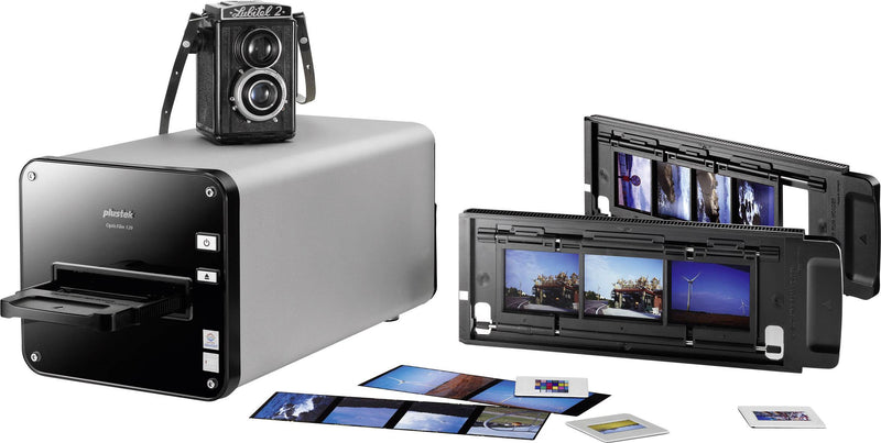 Plustek OpticFilm 120 Filmscanner – Für Dias und Mittelformatfilme