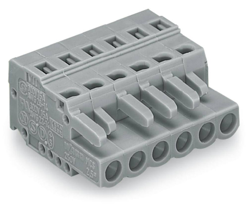 WAGO Buchsengehäuse-Kabel – 20-polig, 5 mm Rastermaß